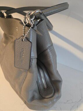 COACH Leather Lexy Shoulder Handbag
